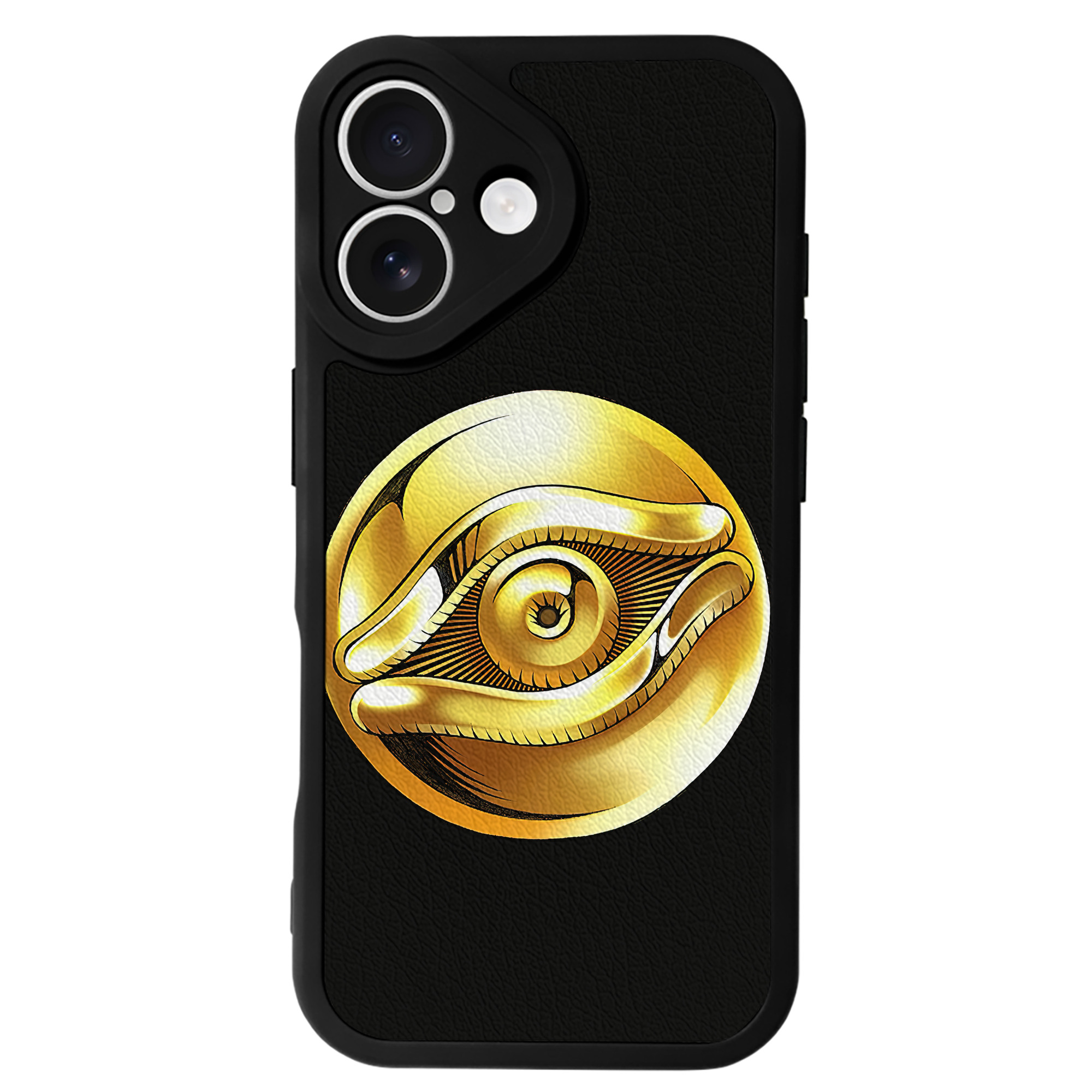 （画像用） 遊☆戯☆王 Yu-Gi-Oh! 【iPhone 16シリーズ対応】シリコンスマホケース（レザー調） 材質：シリコン